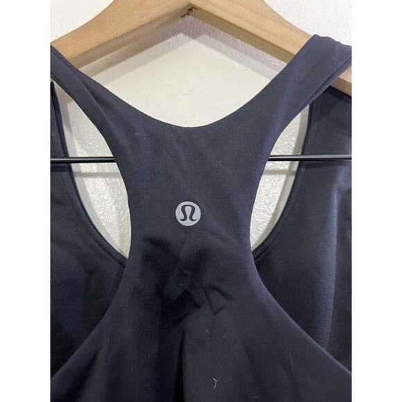 Lululemon Racer Back Bra 4 Yoga Gym Performance Stretch Running Hiking Pilates - Picture 3 of 7